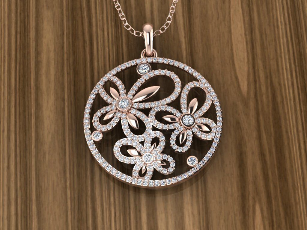 Jewelry Pendant 3D print model_2