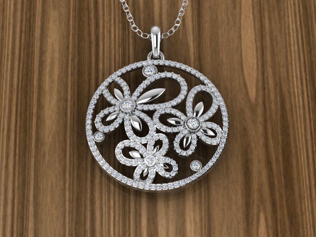Jewelry Pendant 3D print model_5