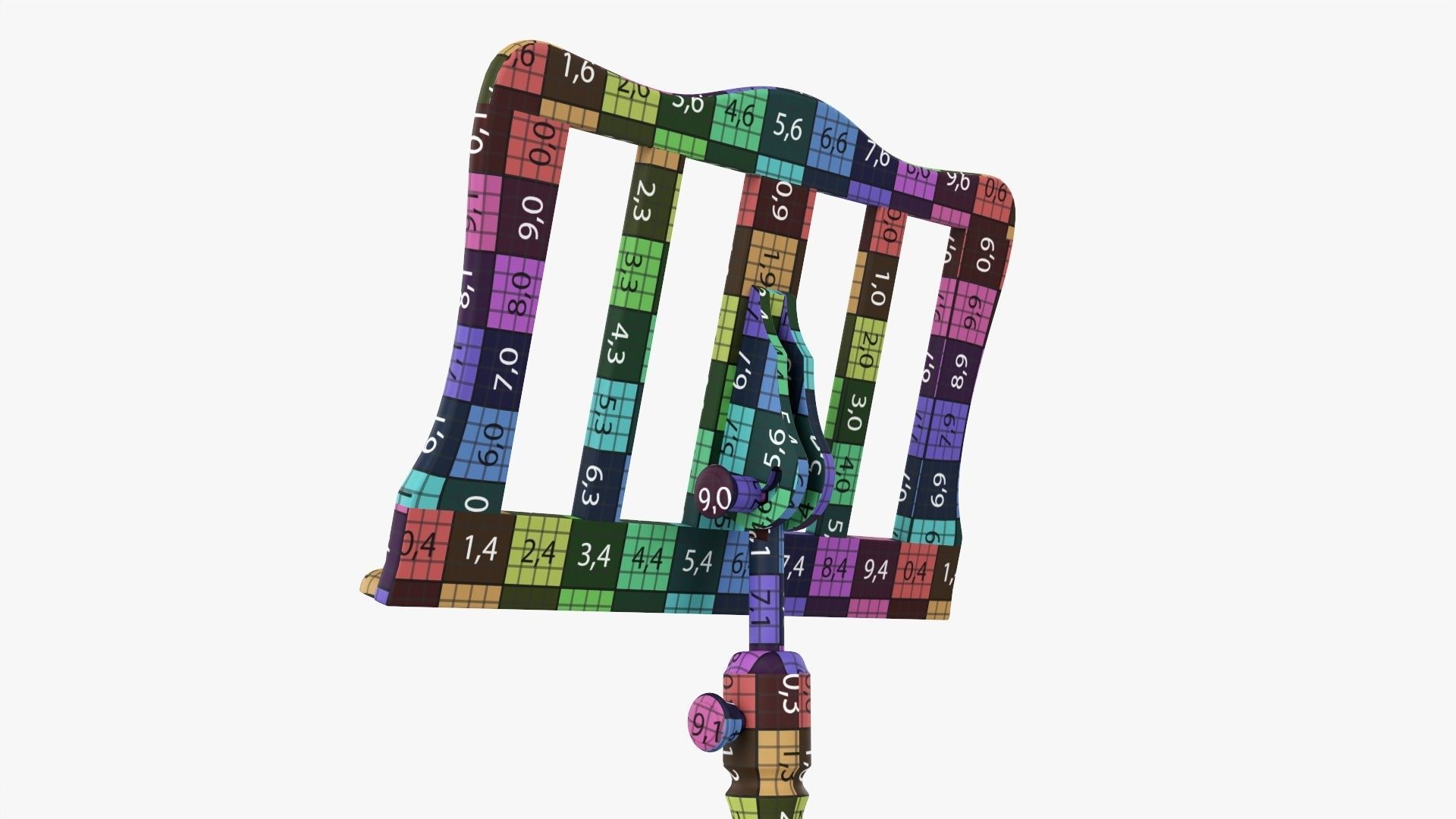 Music sheet stand 03 3D model_13