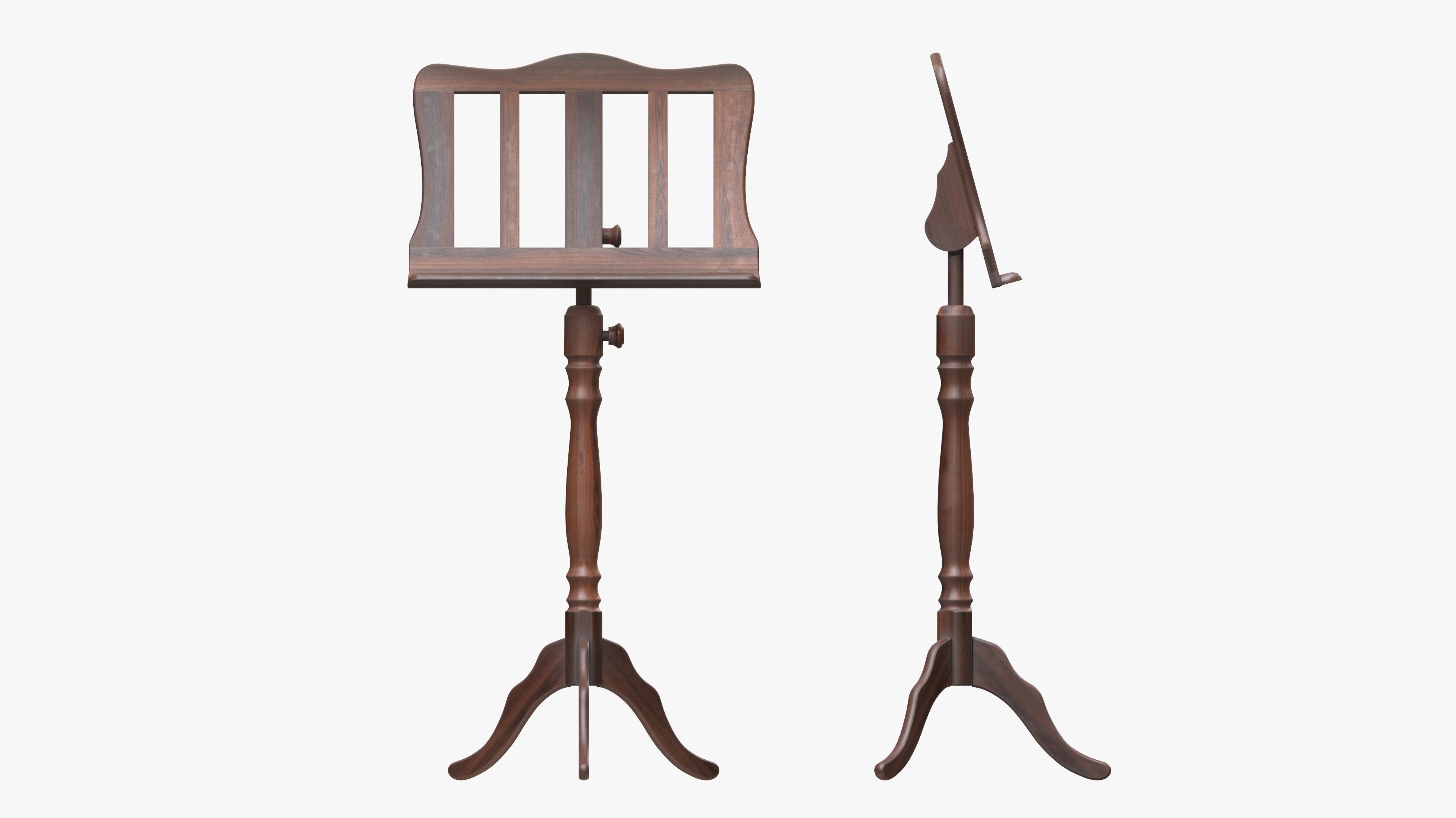 Music sheet stand 03 3D model_5