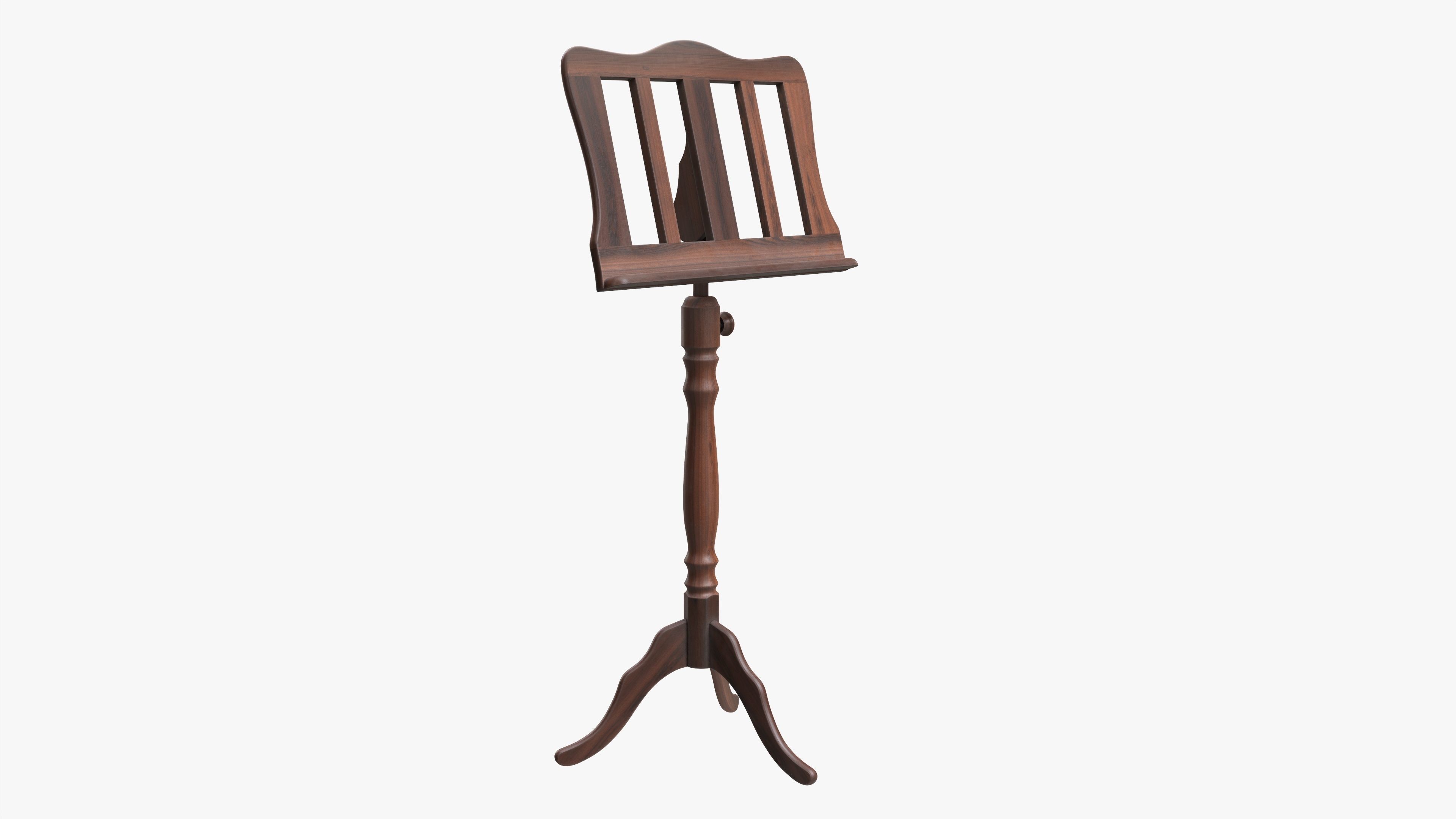 Music sheet stand 03 3D model_1