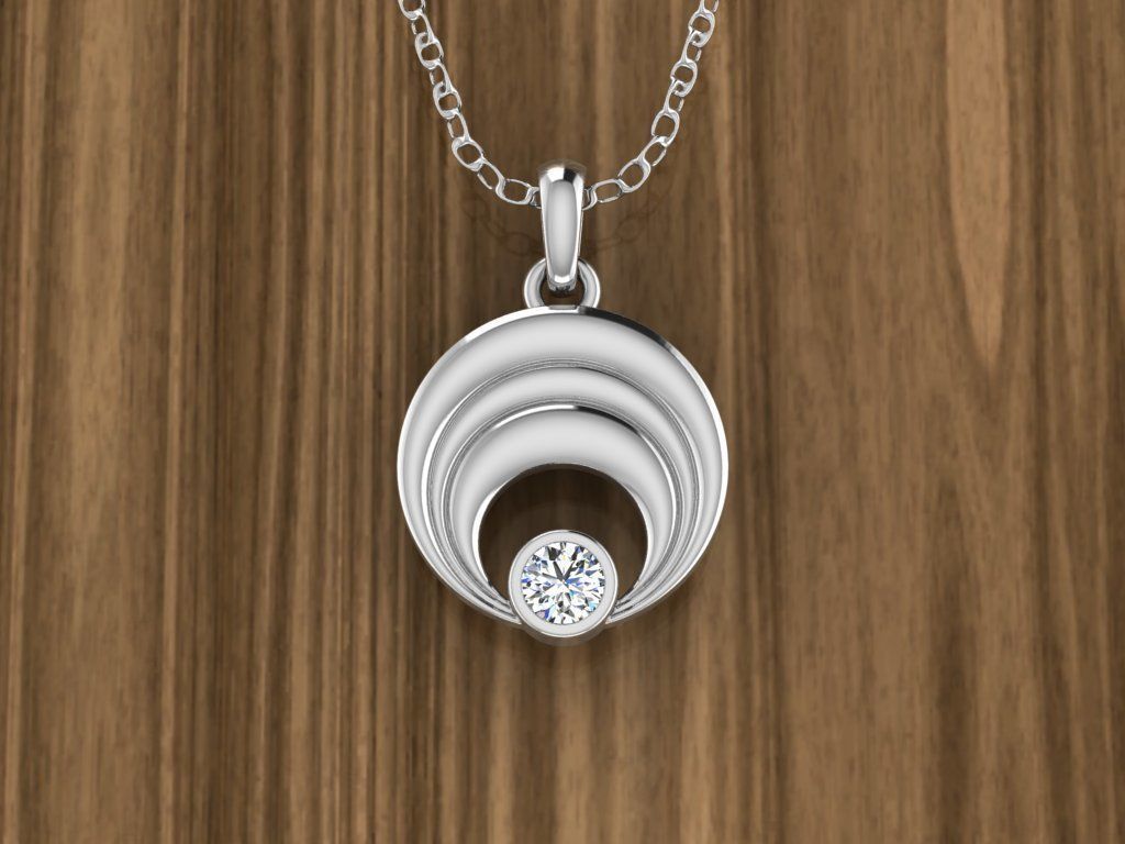 Jewelry Pendant 3D print model_5