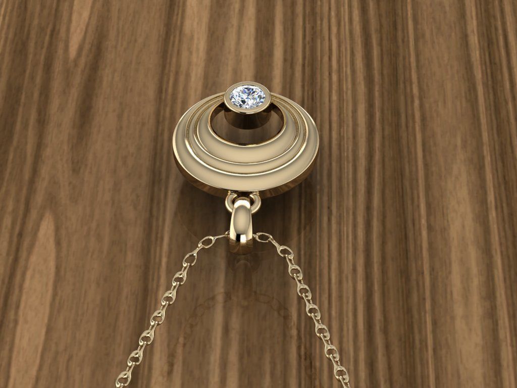 Jewelry Pendant 3D print model_10