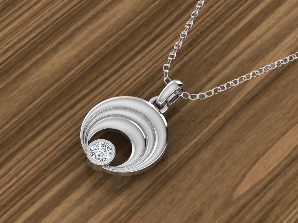 Jewelry Pendant 3D print model_7