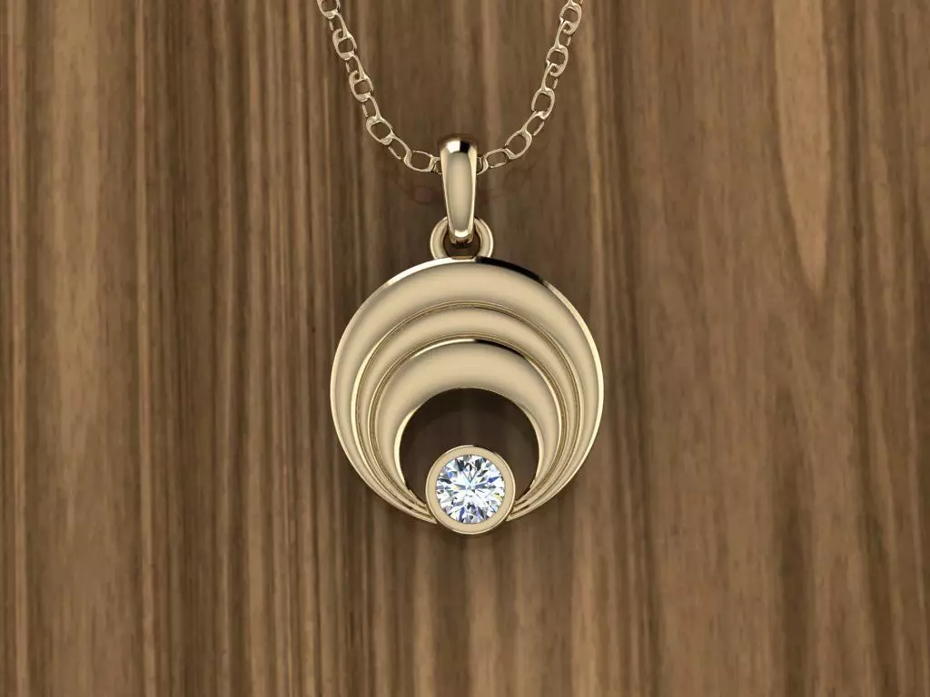 Jewelry Pendant 3D print model_0