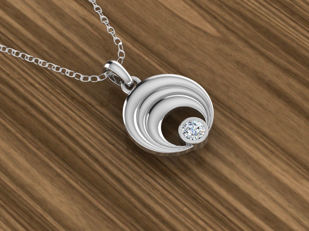 Jewelry Pendant 3D print model_6