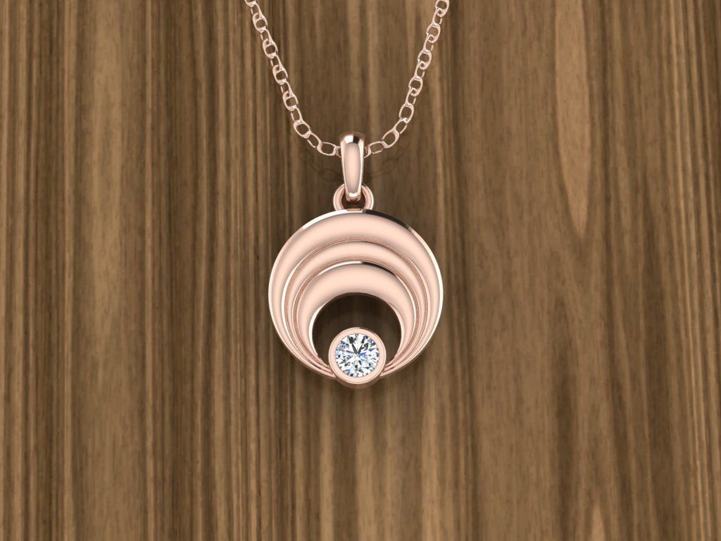 Jewelry Pendant 3D print model_2