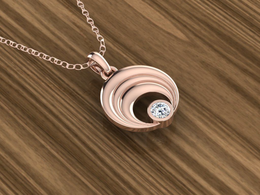 Jewelry Pendant 3D print model_3