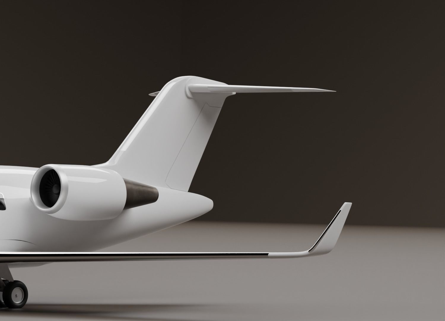 Bombardier Challenger 650 3D model_9