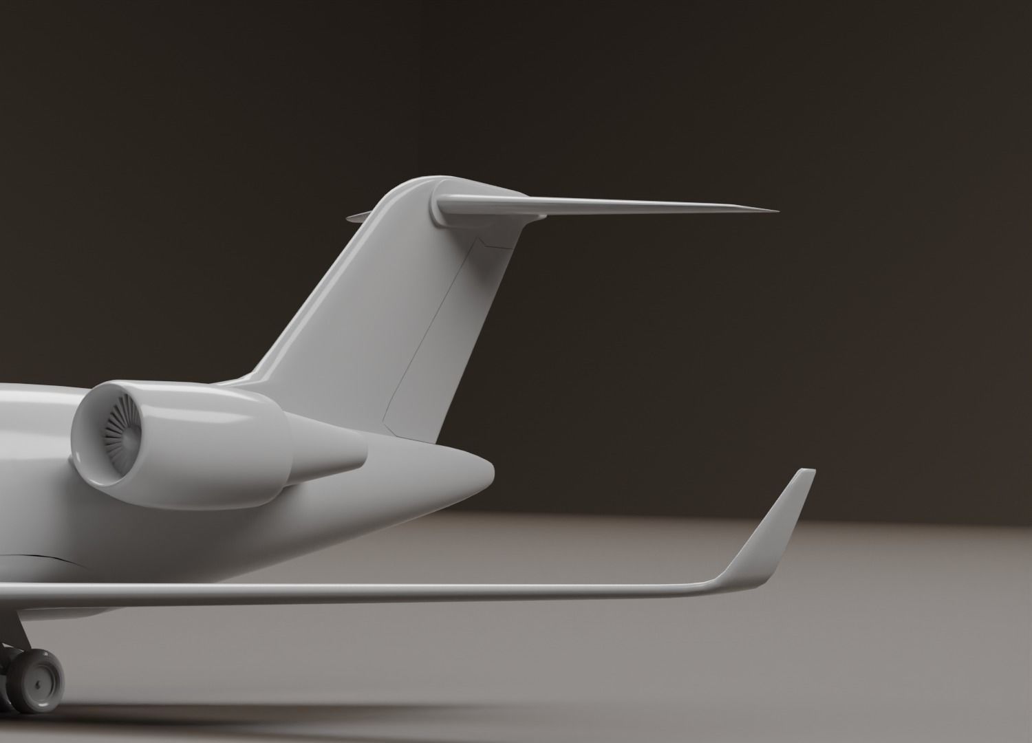 Bombardier Challenger 650 3D model_10
