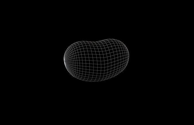 Candy v1 002 Low-poly 3D model 5