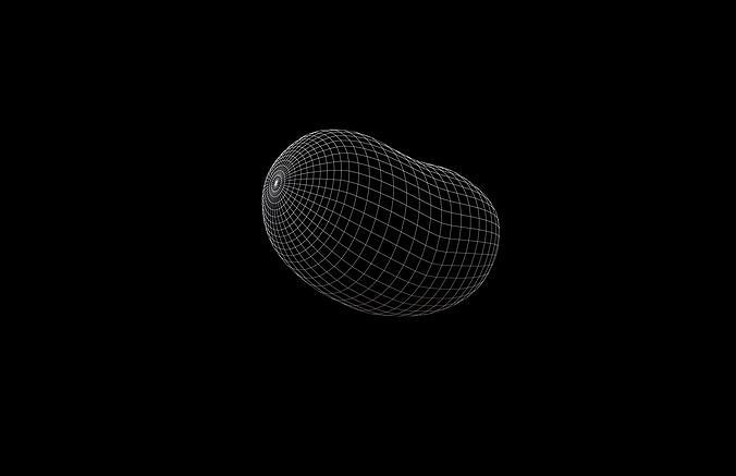 Candy v1 002 Low-poly 3D model 6