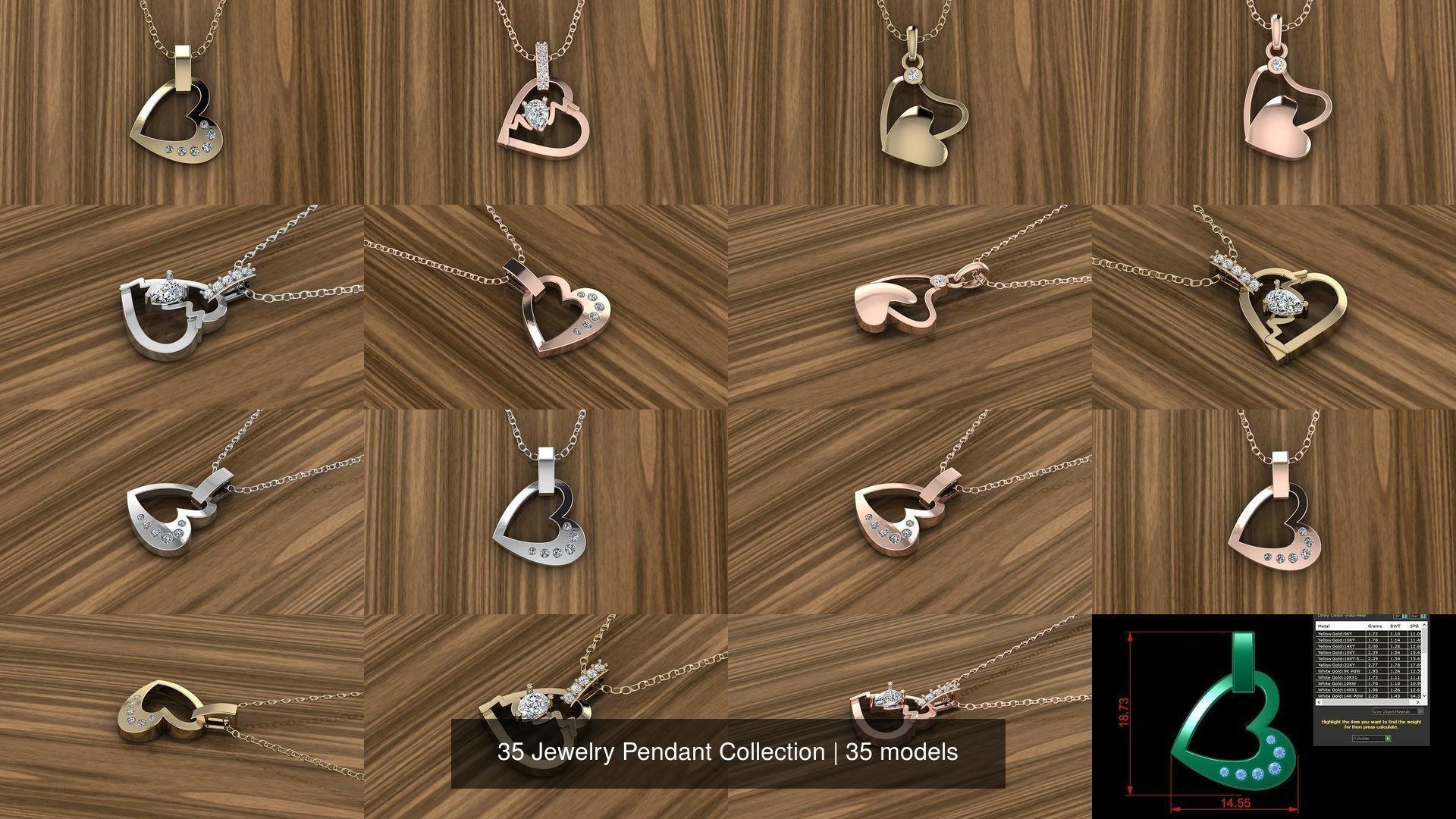 35 Jewelry Pendant Collection _6