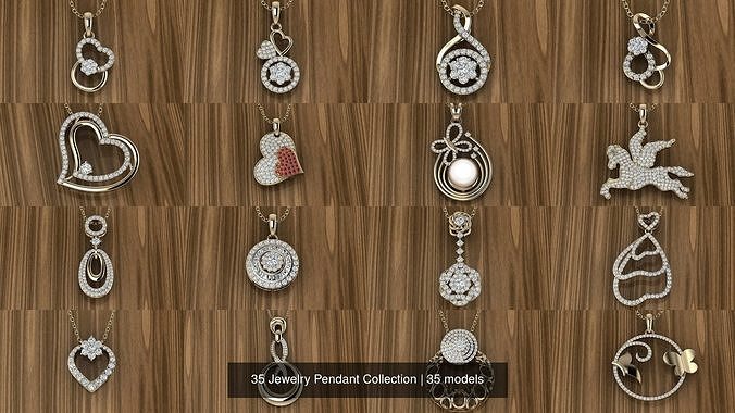 35 Jewelry Pendant Collection 