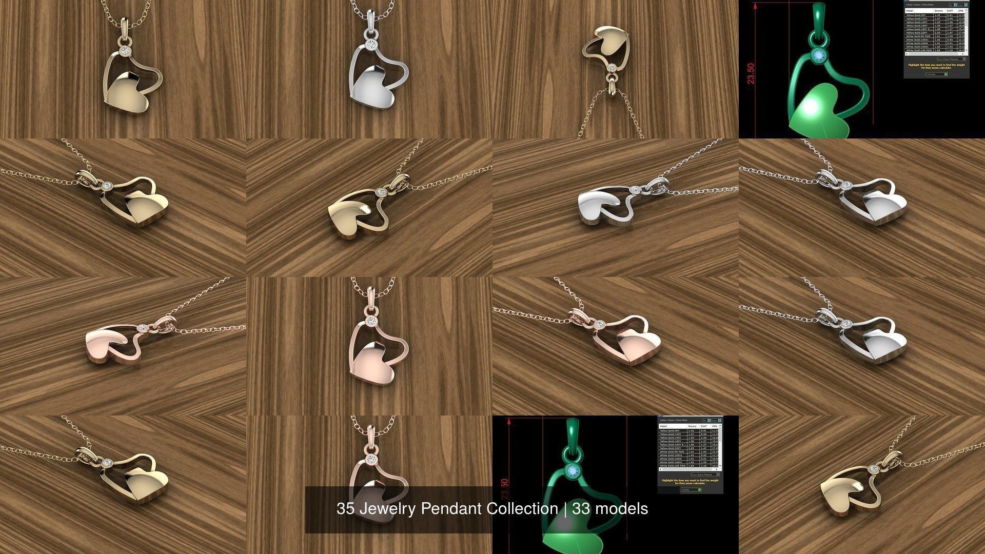 35 Jewelry Pendant Collection _8