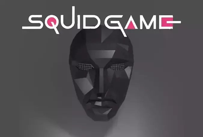 squide game mask - Front Man Mask 3D print model