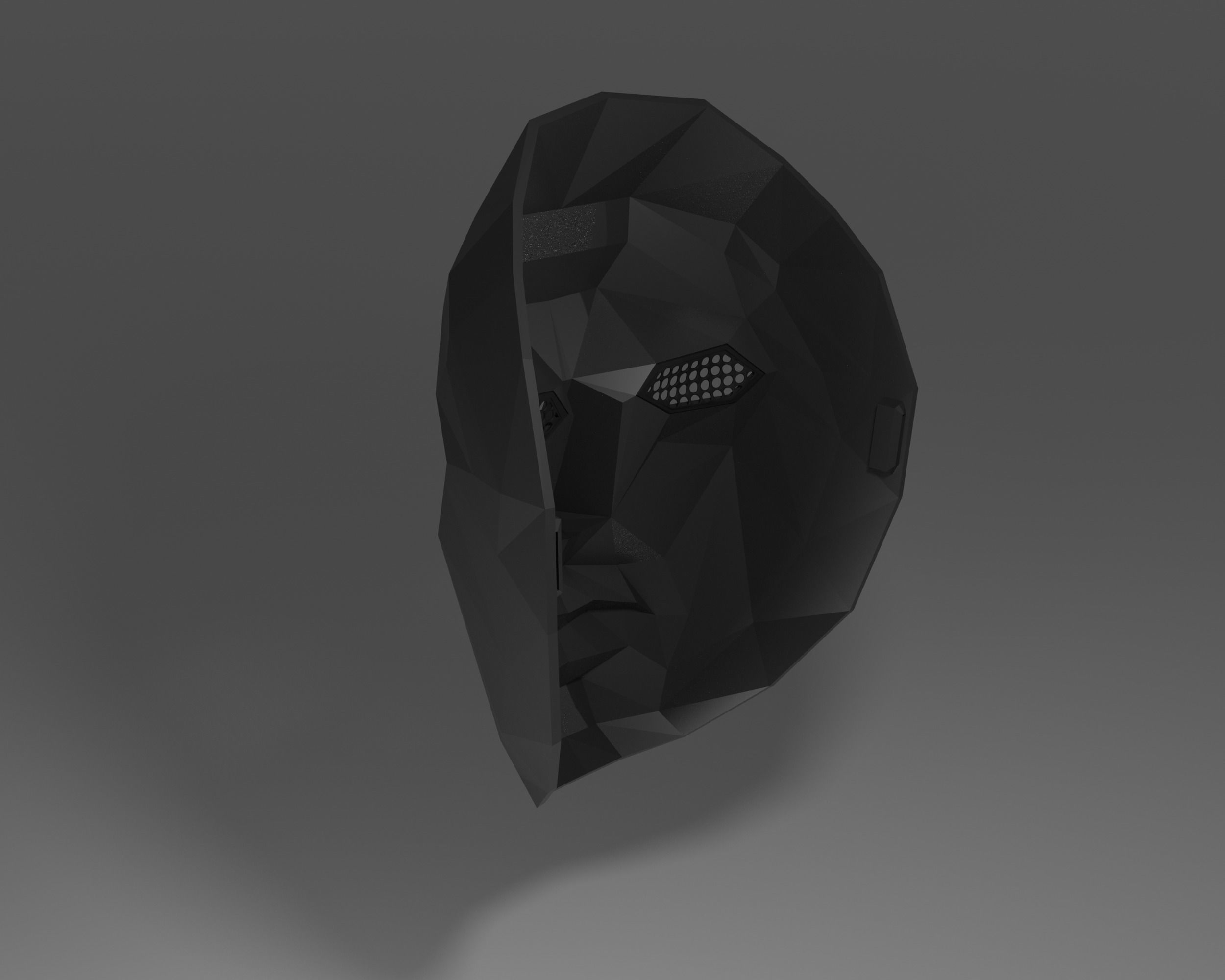squide game mask - Front Man Mask 3D print model_6
