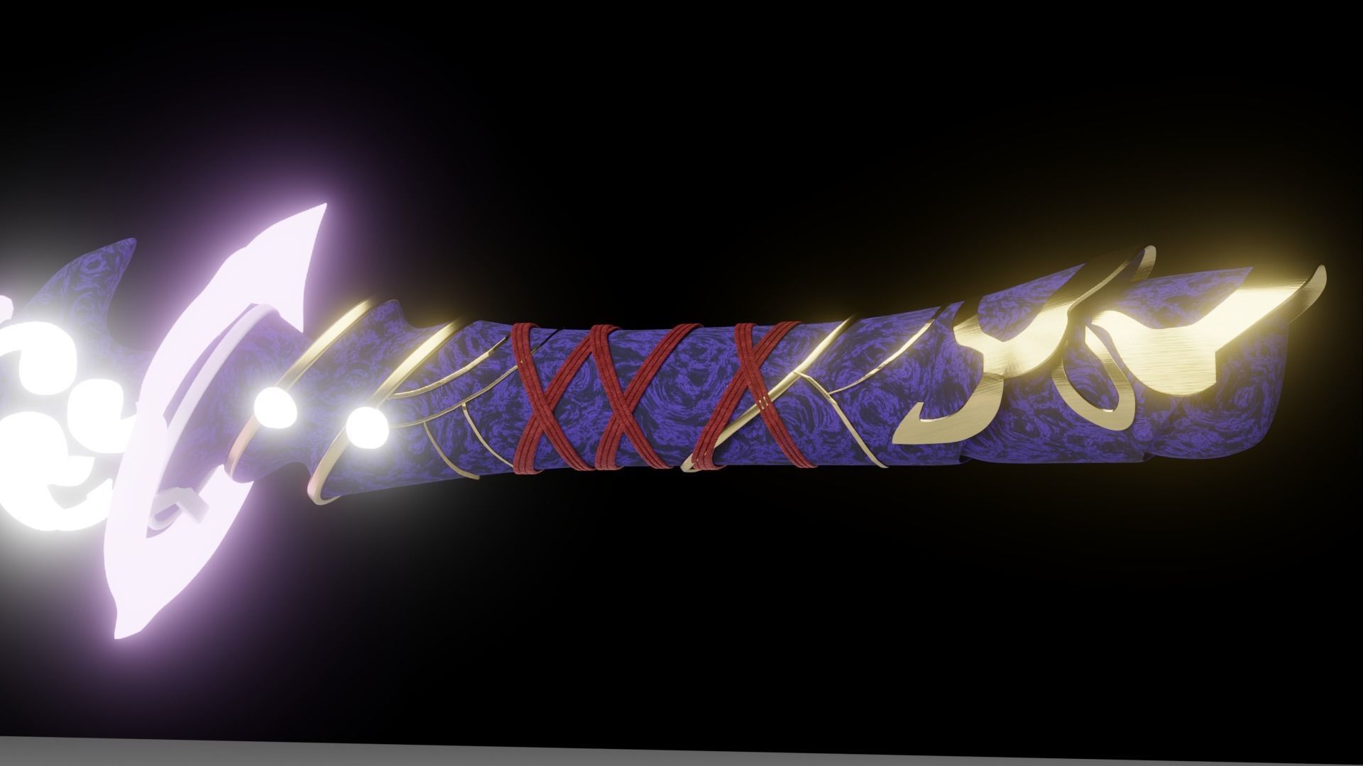 Raiden Shogun Katana - Genshin Impact - 3D Print Ready 3D print model_12