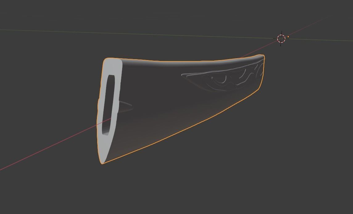 Raiden Shogun Katana - Genshin Impact - 3D Print Ready 3D print model_23