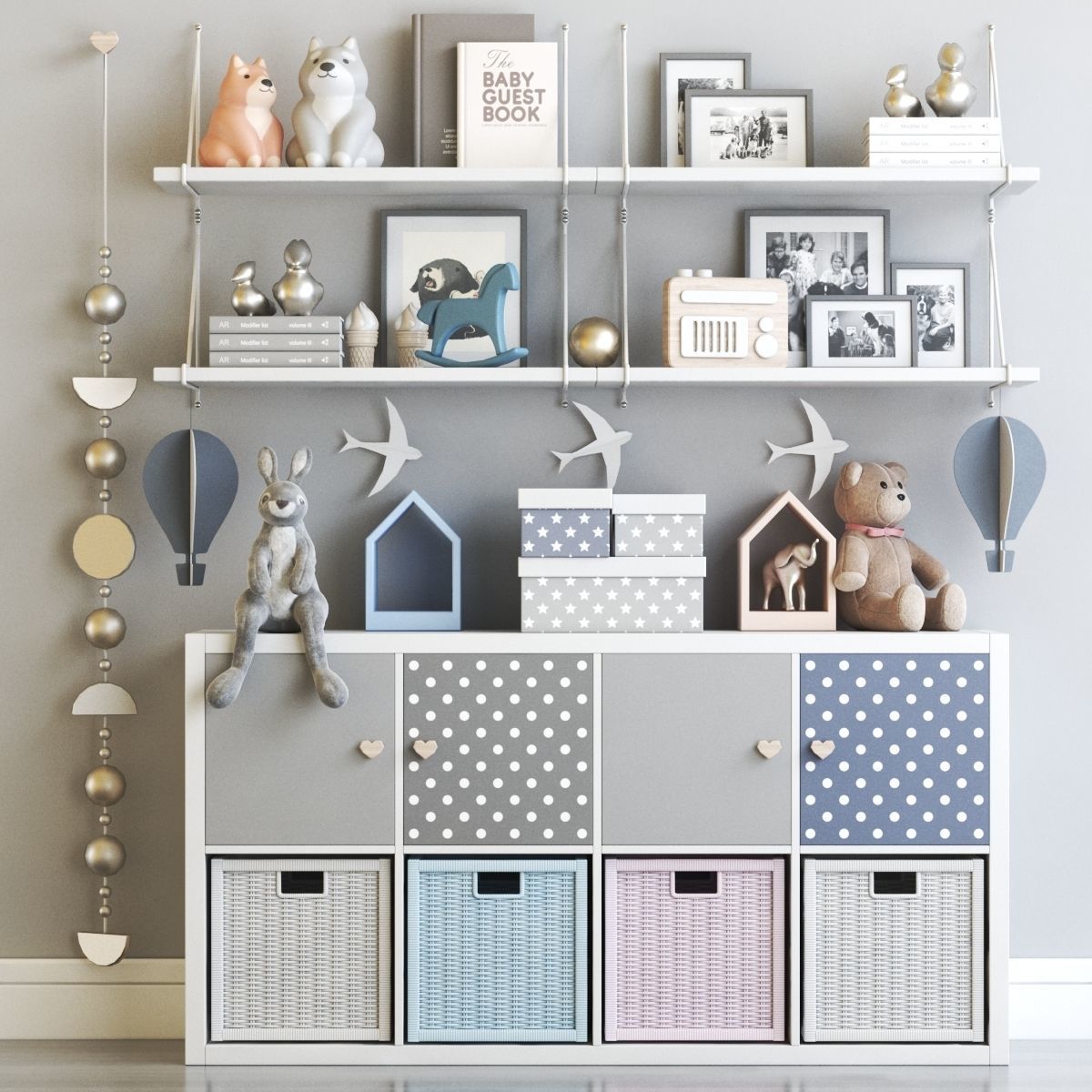 Childrens furniture and toys 6 3D model_3