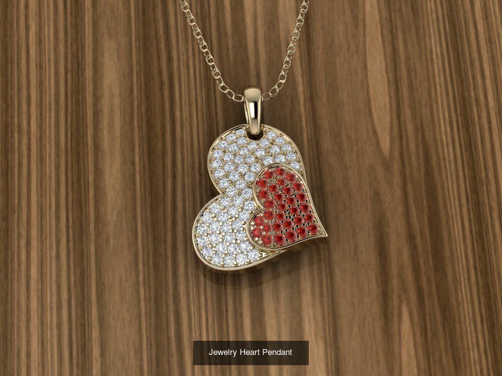 15 Jewelry Hearts Pendant Collection _4