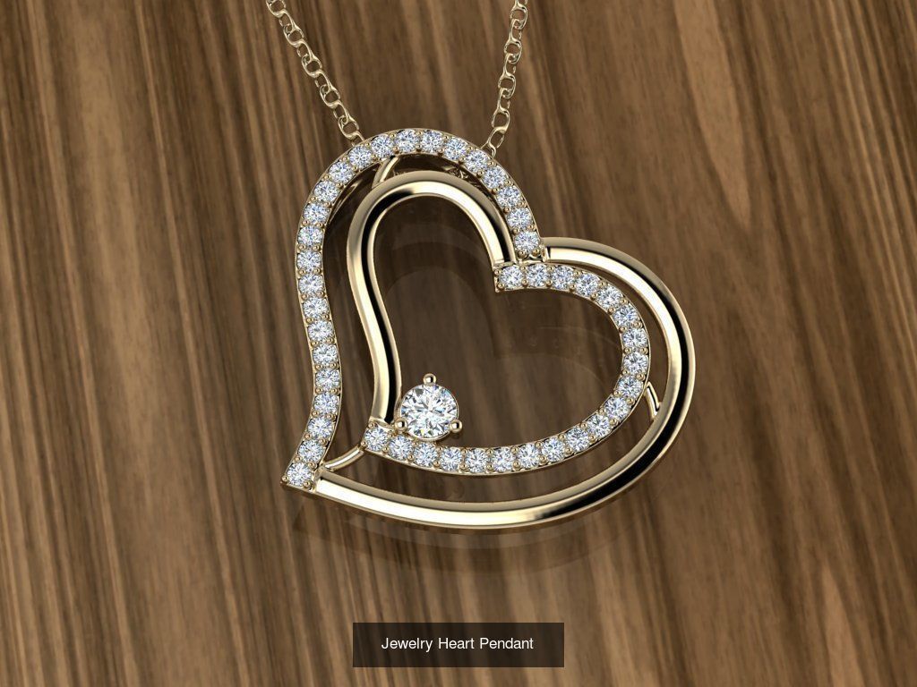 15 Jewelry Hearts Pendant Collection _3