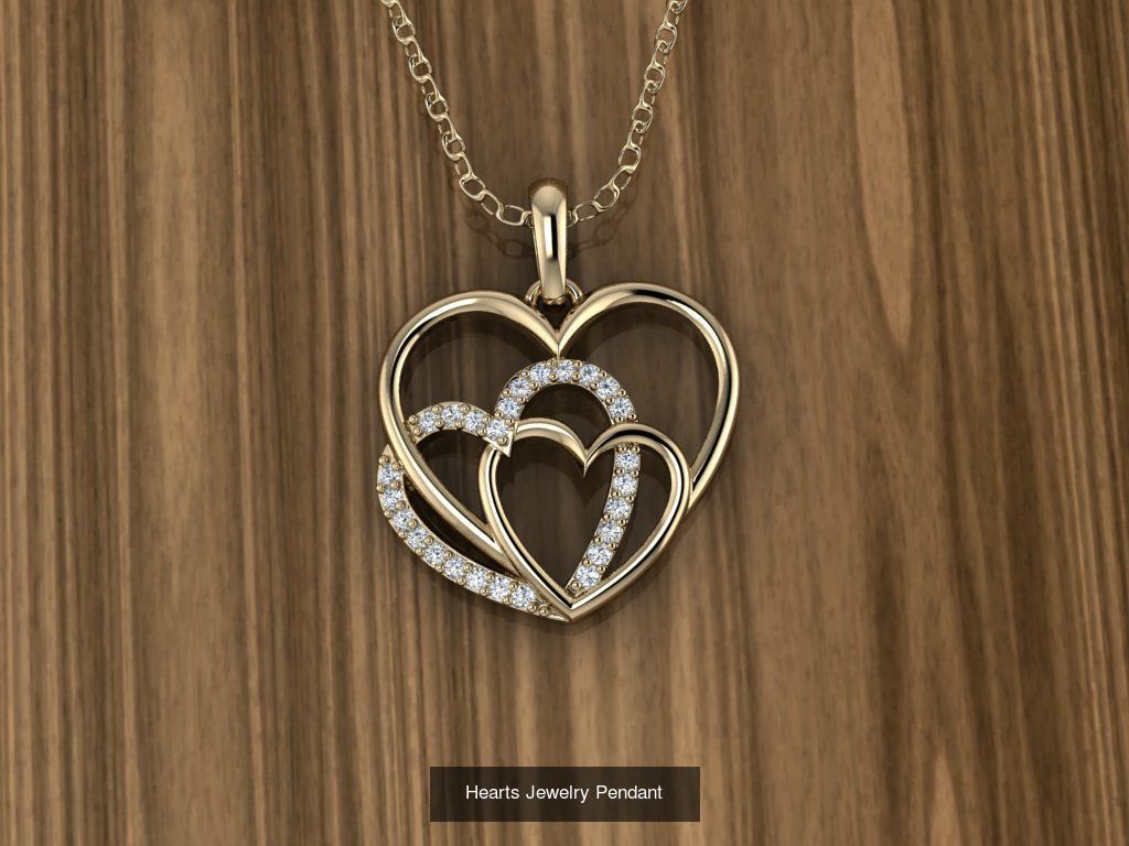 15 Jewelry Hearts Pendant Collection _11
