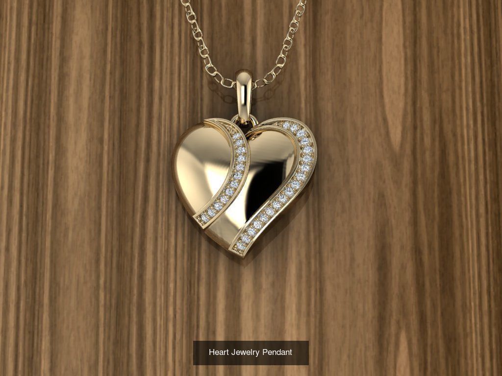 15 Jewelry Hearts Pendant Collection _10