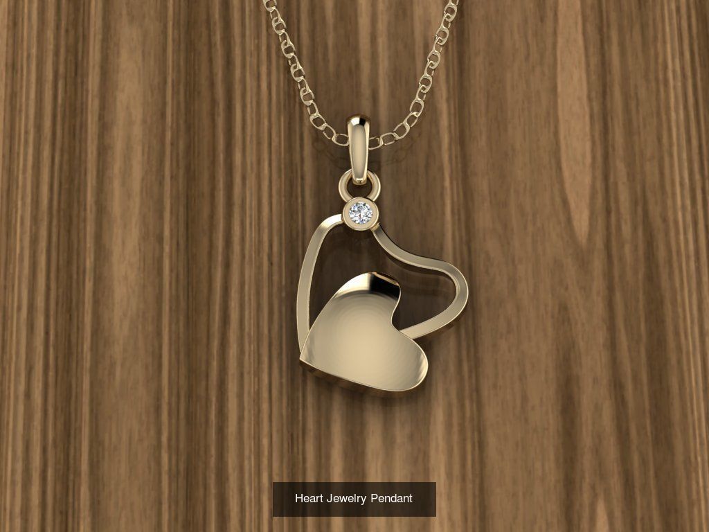 15 Jewelry Hearts Pendant Collection _14