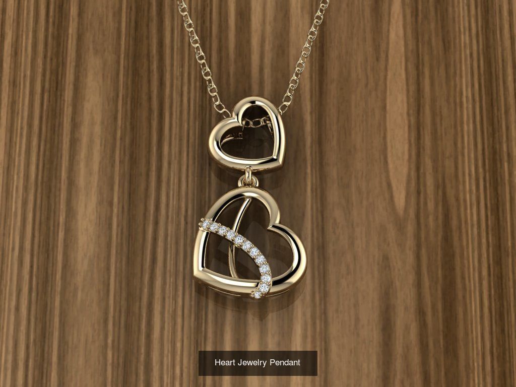 15 Jewelry Hearts Pendant Collection _6