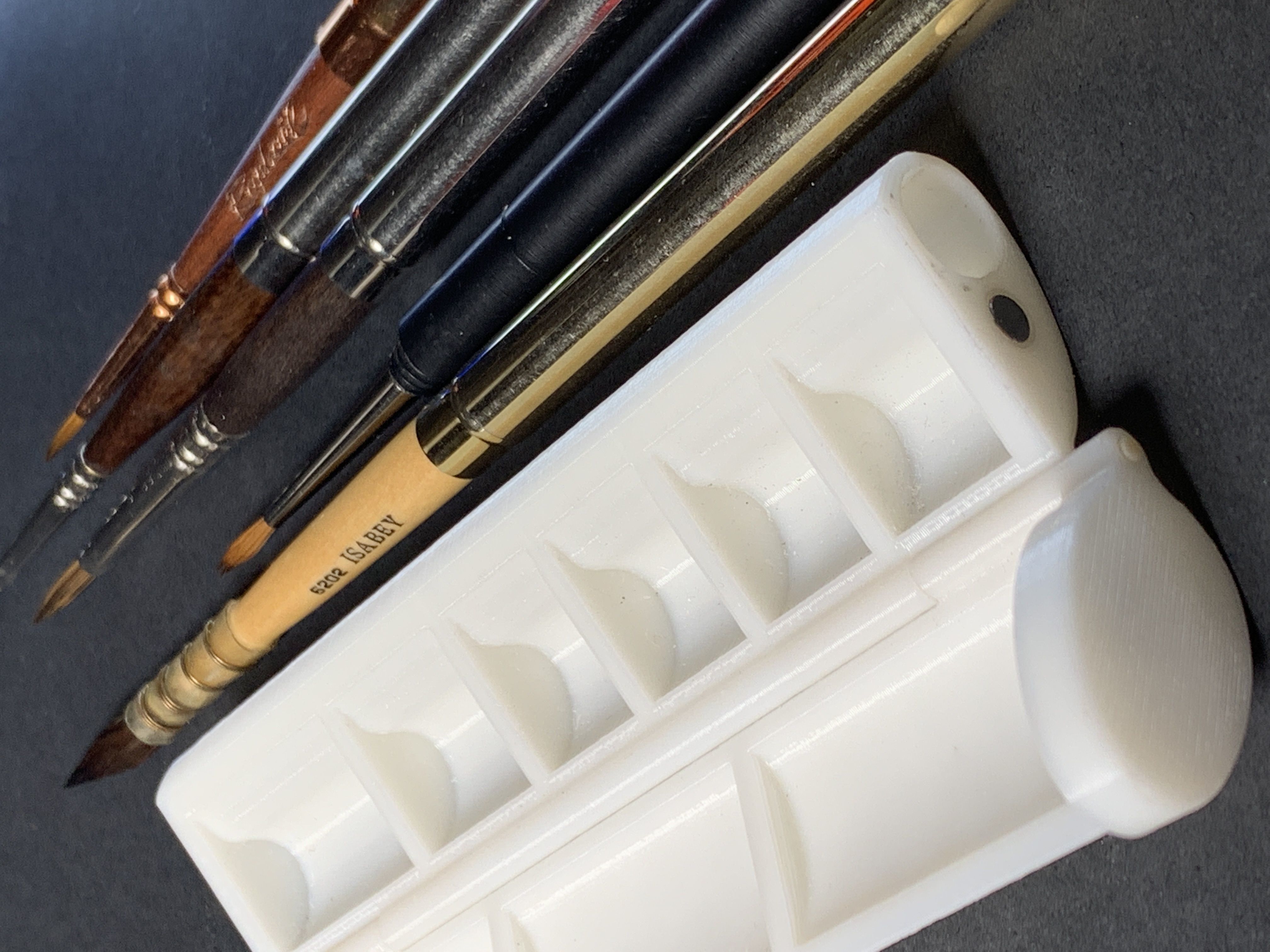 Yatate portable palette 3D print model_4