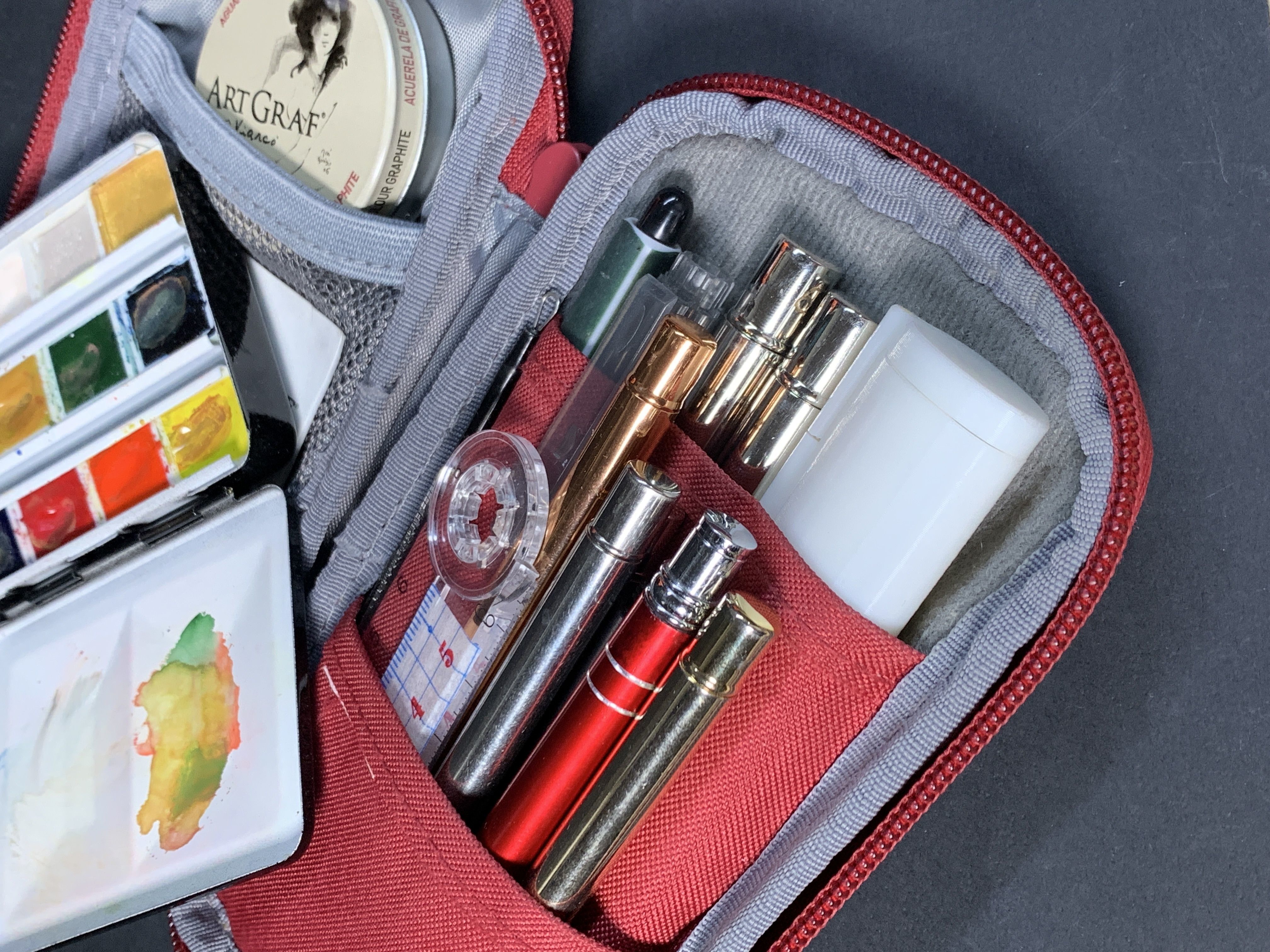 Yatate portable palette 3D print model_5