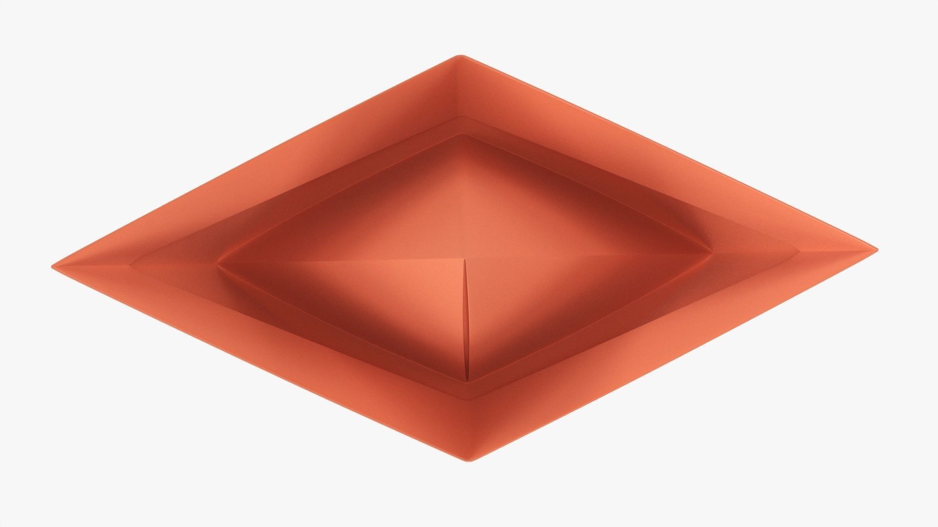 Paper boat  3D model_6