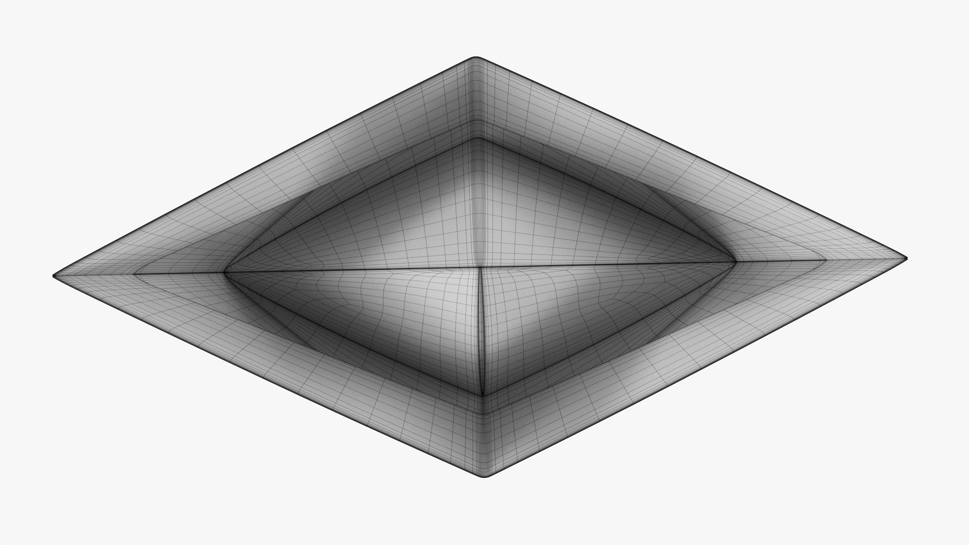 Paper boat  3D model_11