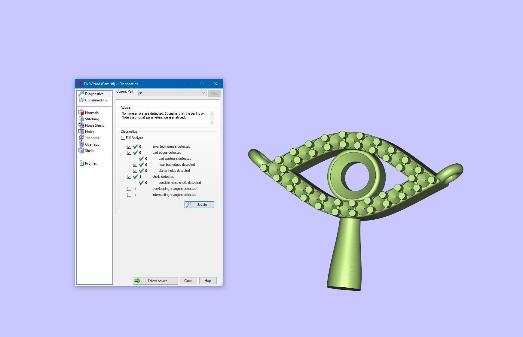 Gold N869 3D print model_4