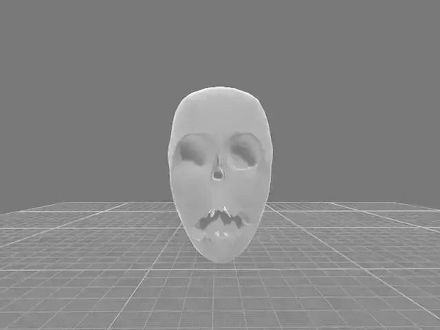 Alien Skull Head Prop