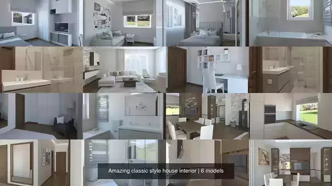 Amazing classic style house interior