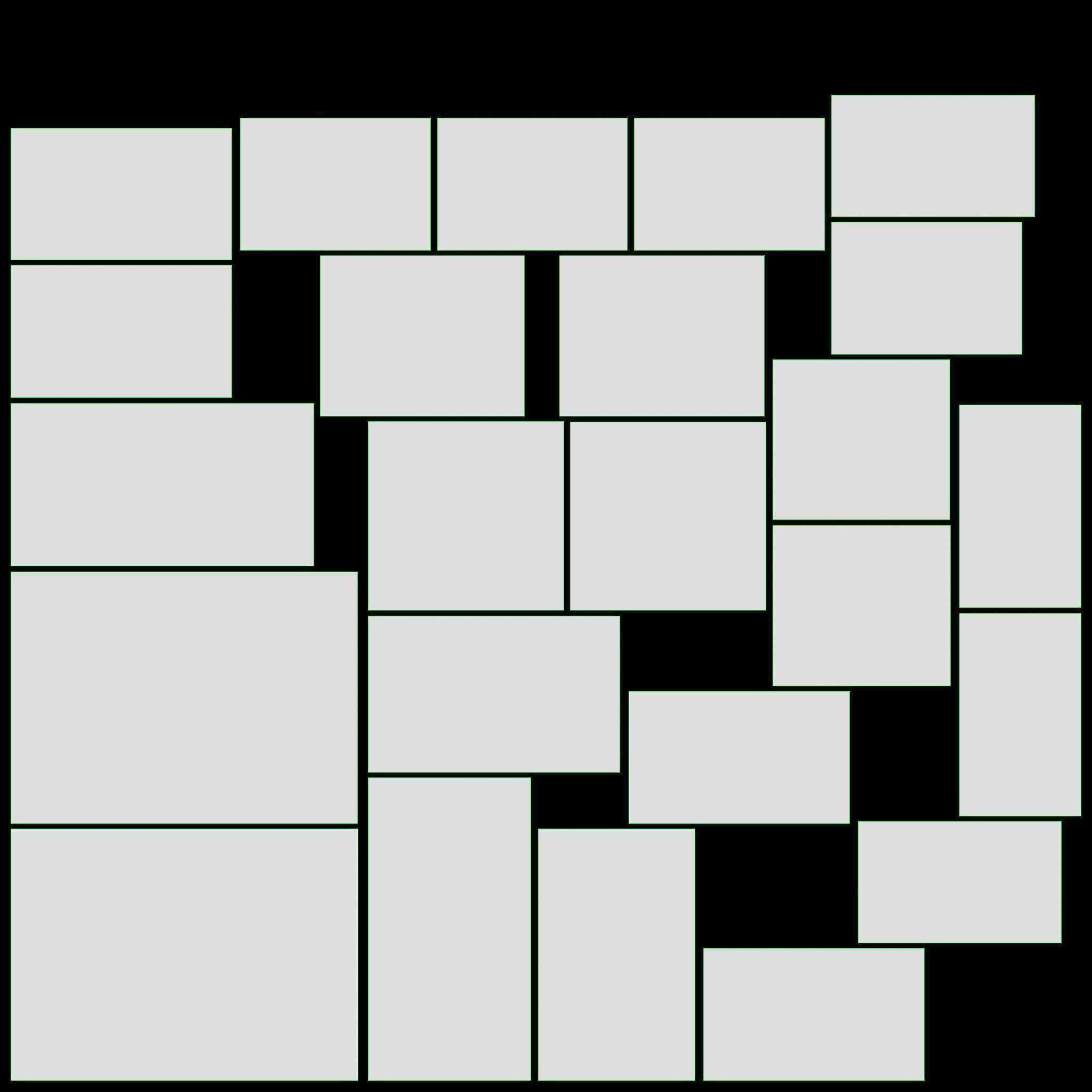 Picture frame set 01 3D model_10