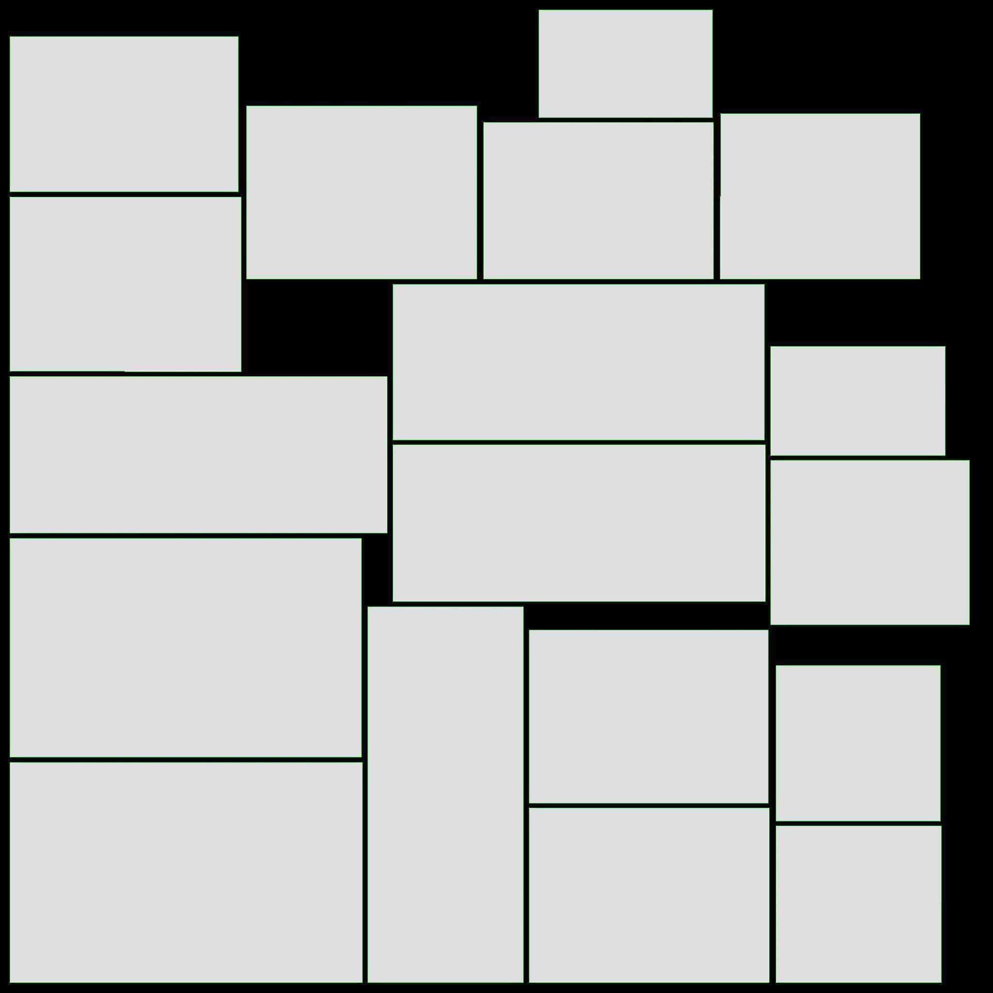 Picture frame set 02 3D model_10