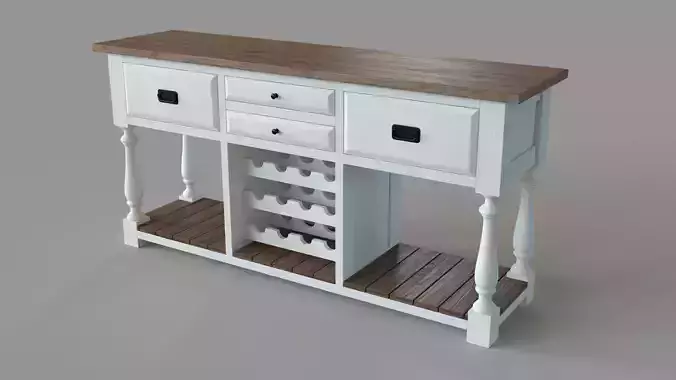 Tulelake Kitchen Island