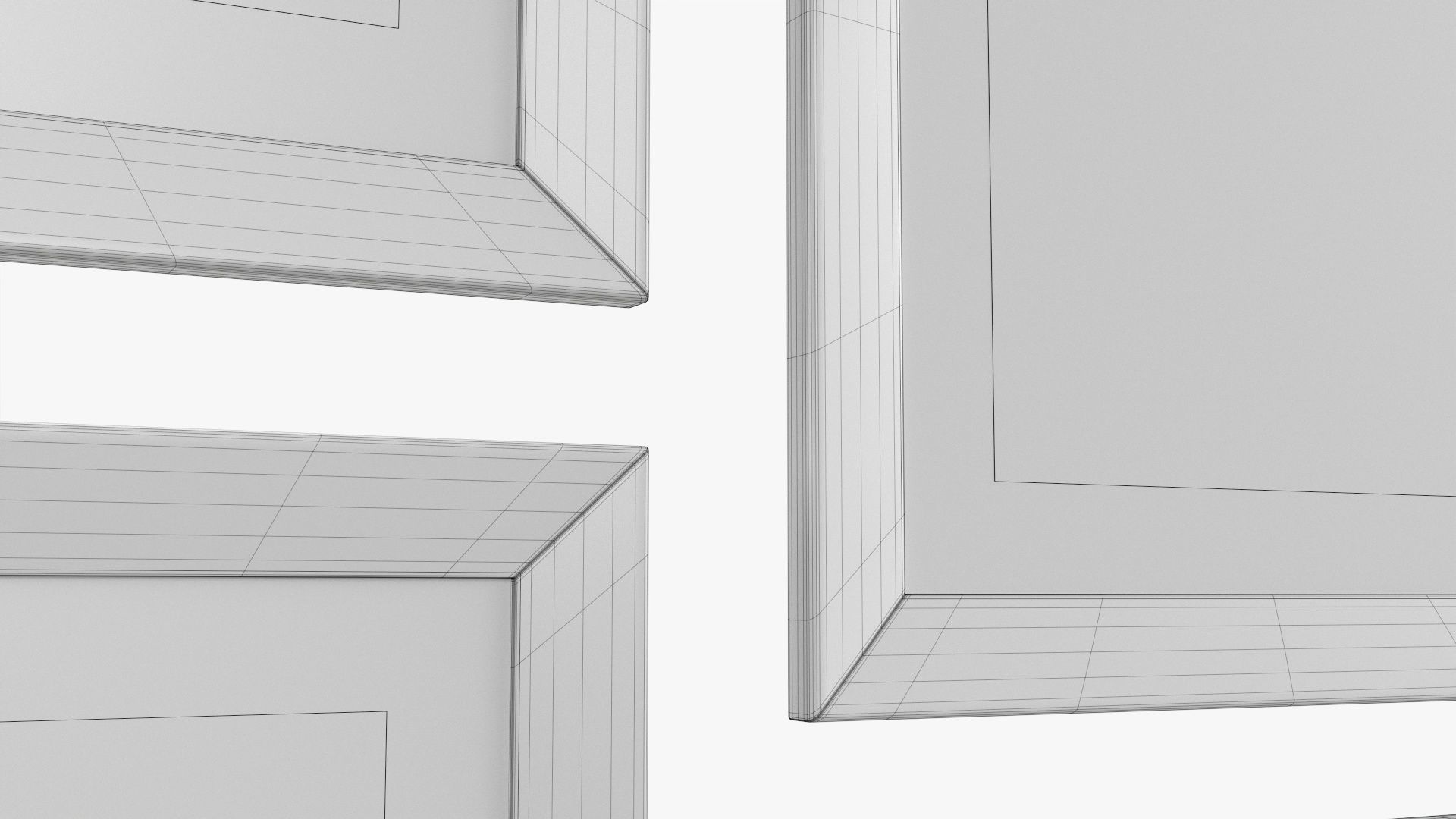 Picture frame set 03 3D model_6