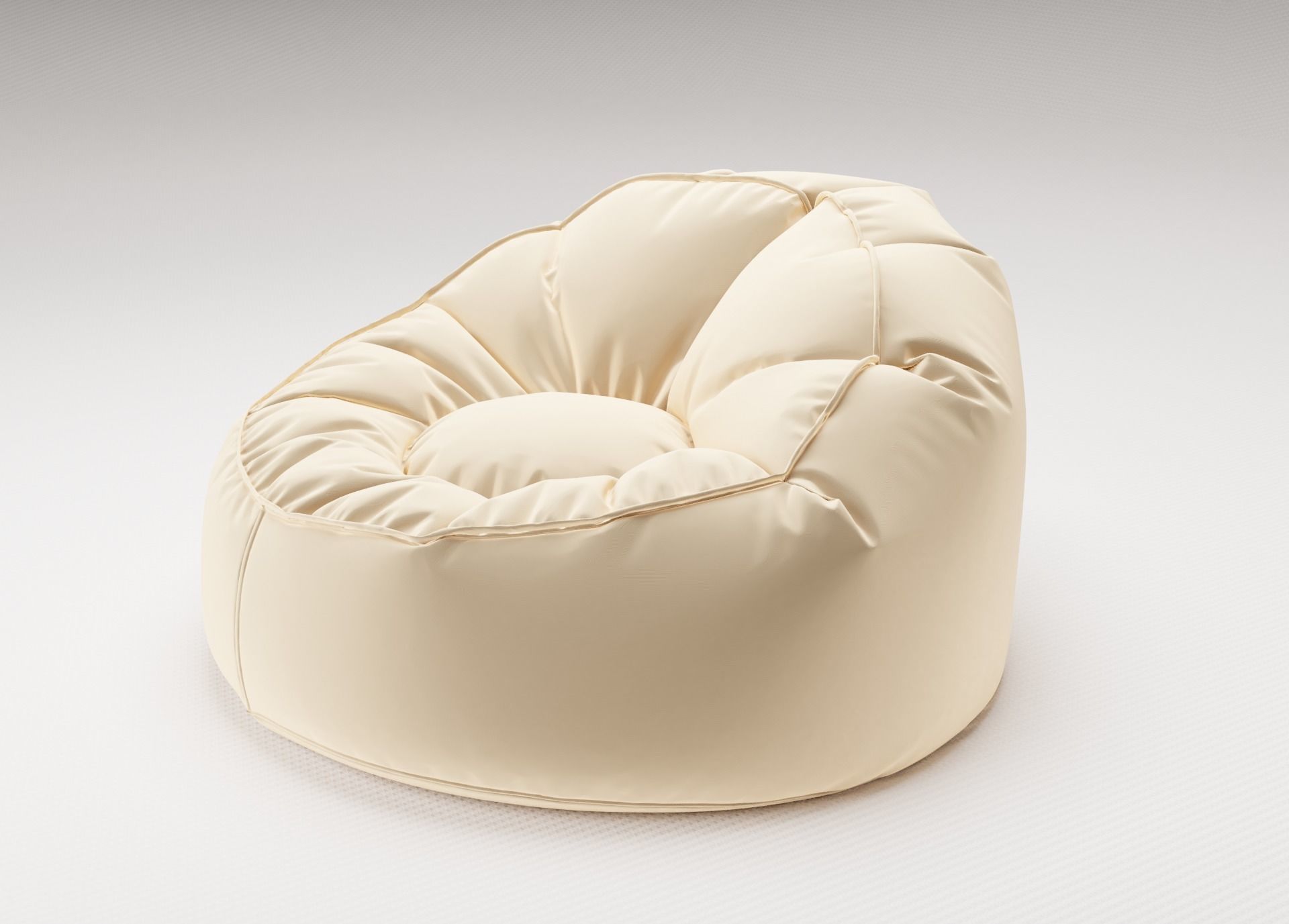 Bean Bag Esprit  Low-poly 3D model_2