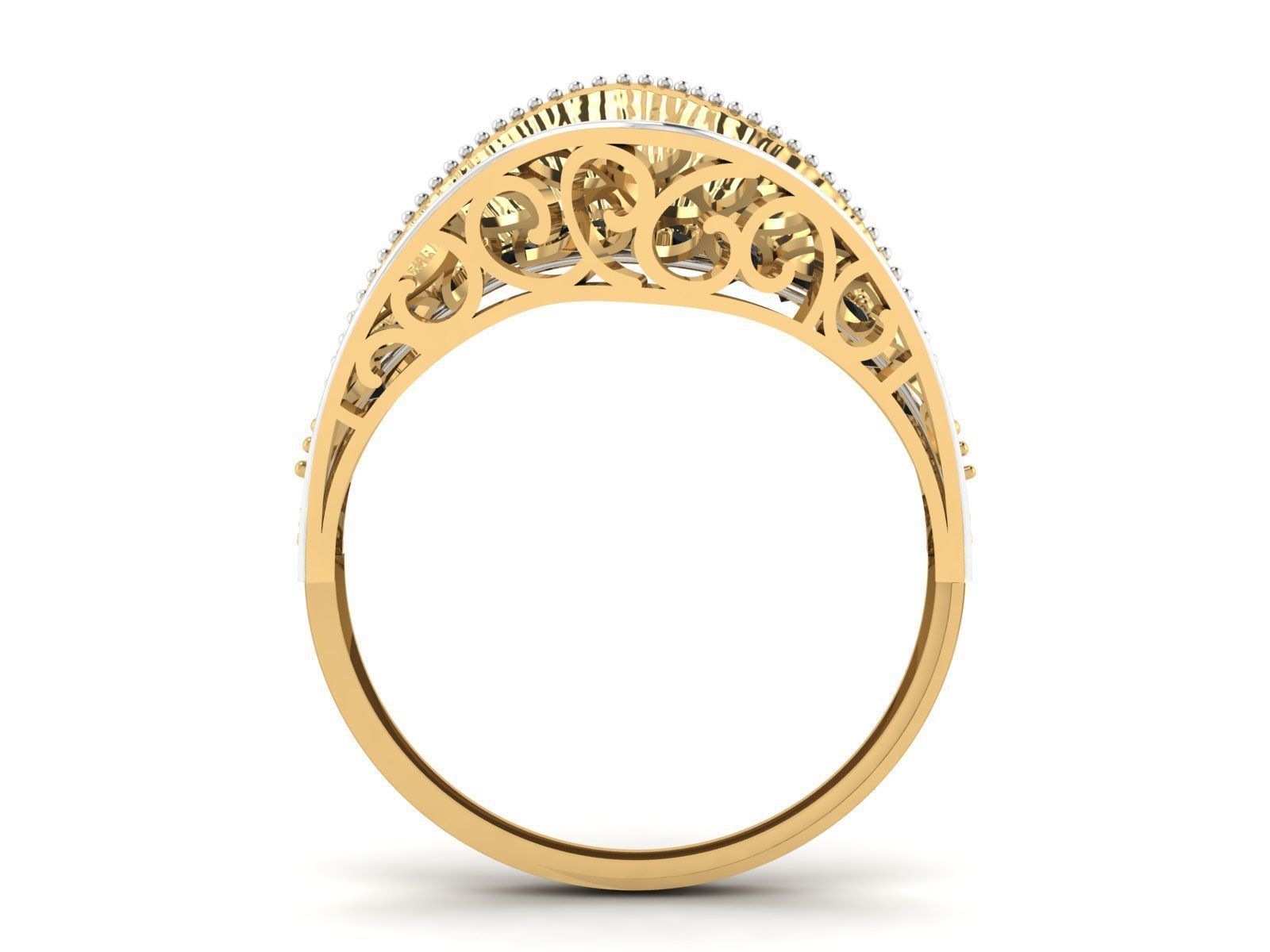 Turkish Ring  3D print model_1