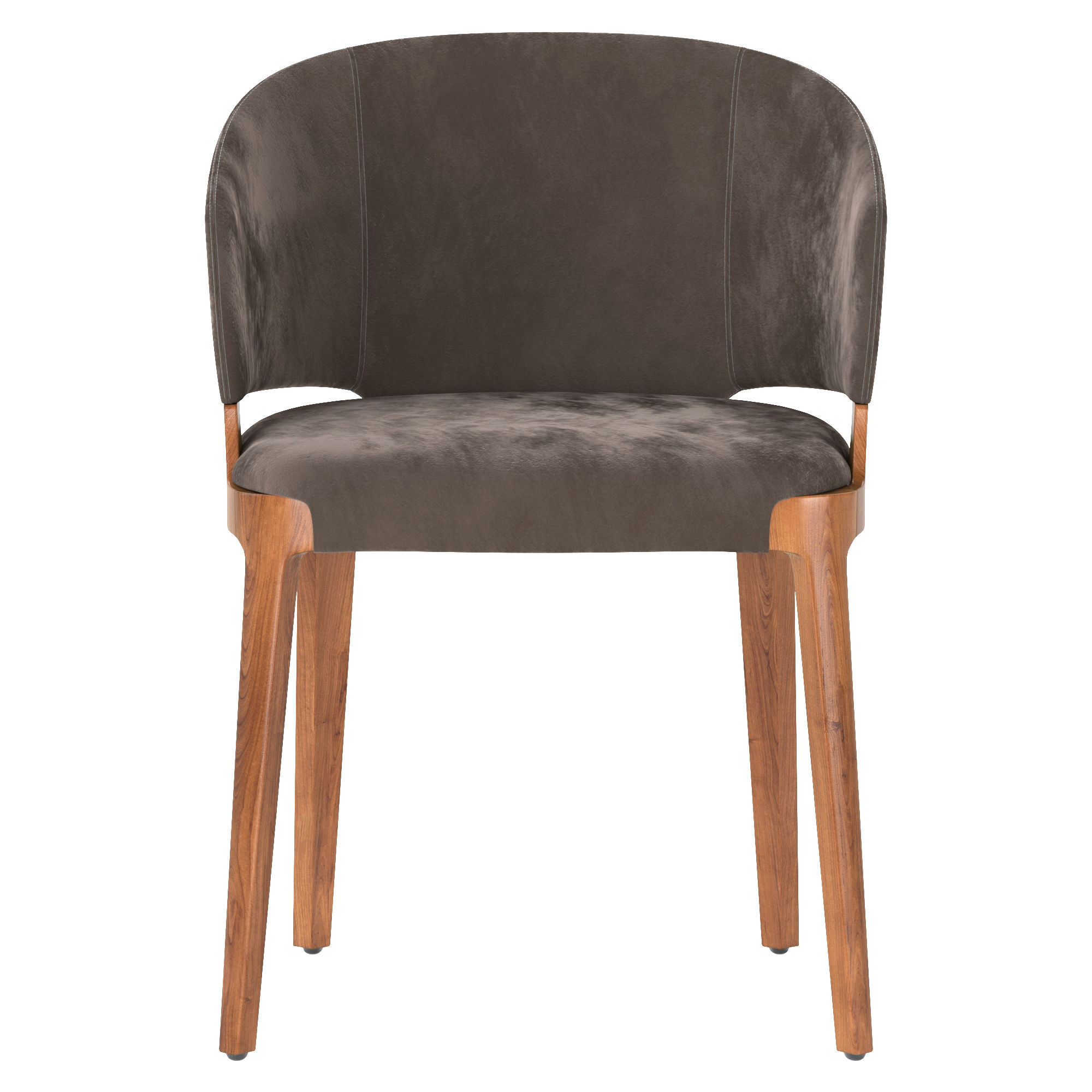 Velis Chair with armrests by Potocco 3D model_2