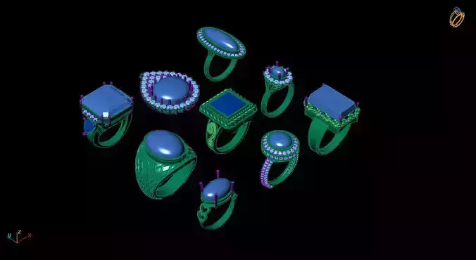 The best models of jewelry and gold