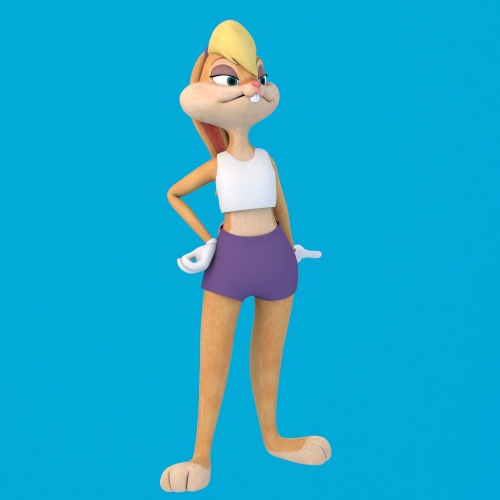 Lola Rigged 3D model_15