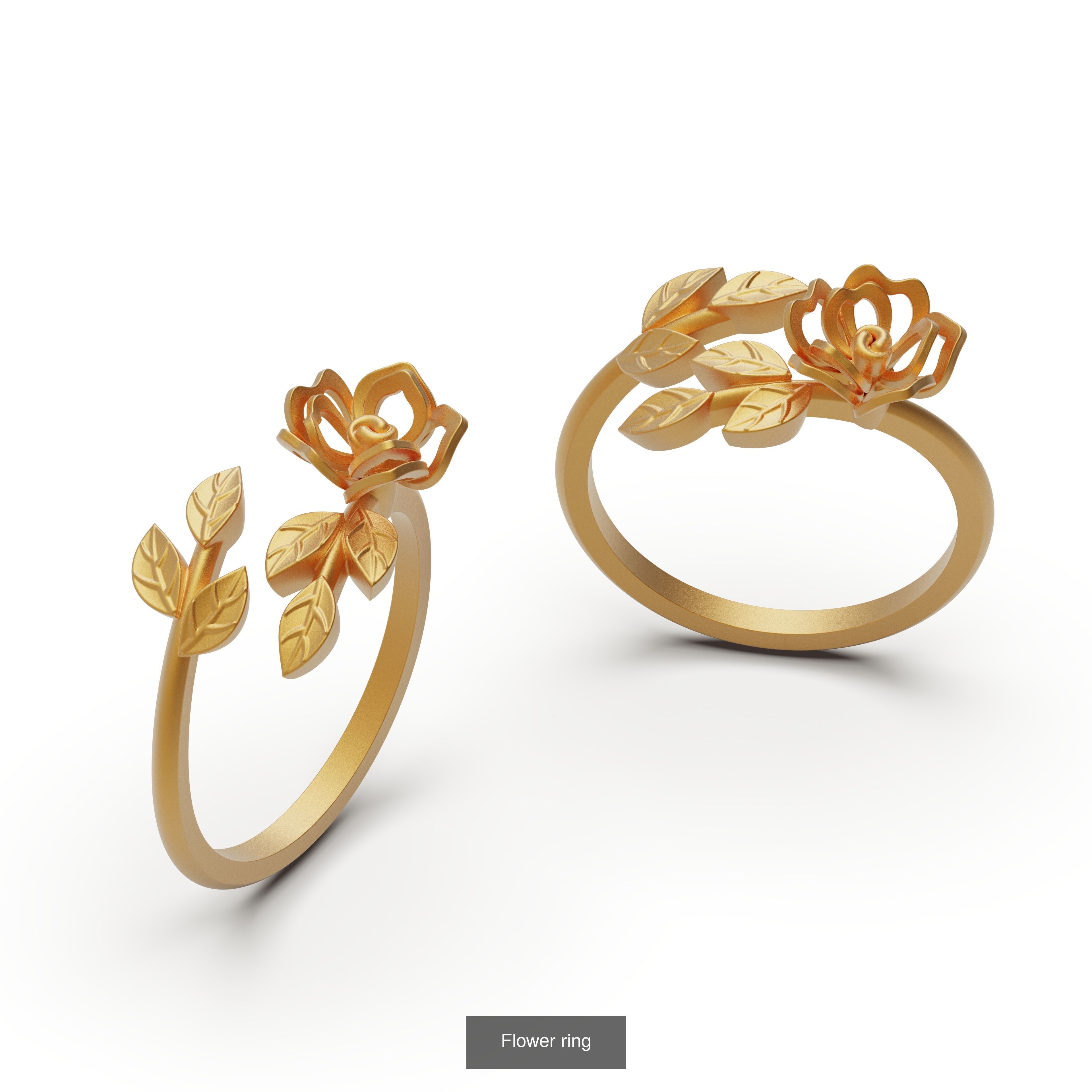 Collection of Gold Flower _3