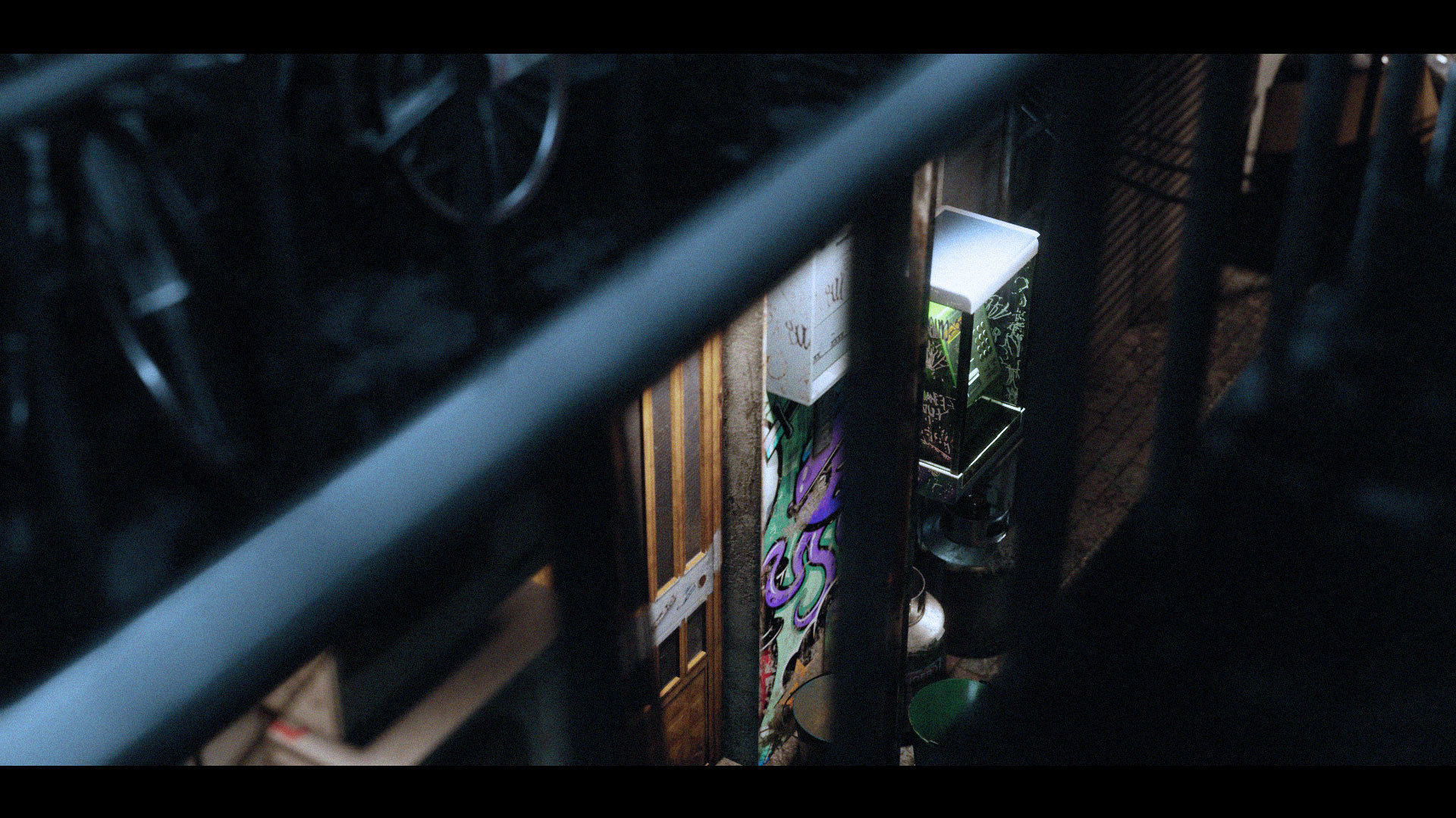 Cyberpunk Abandoned Street 3D model_15