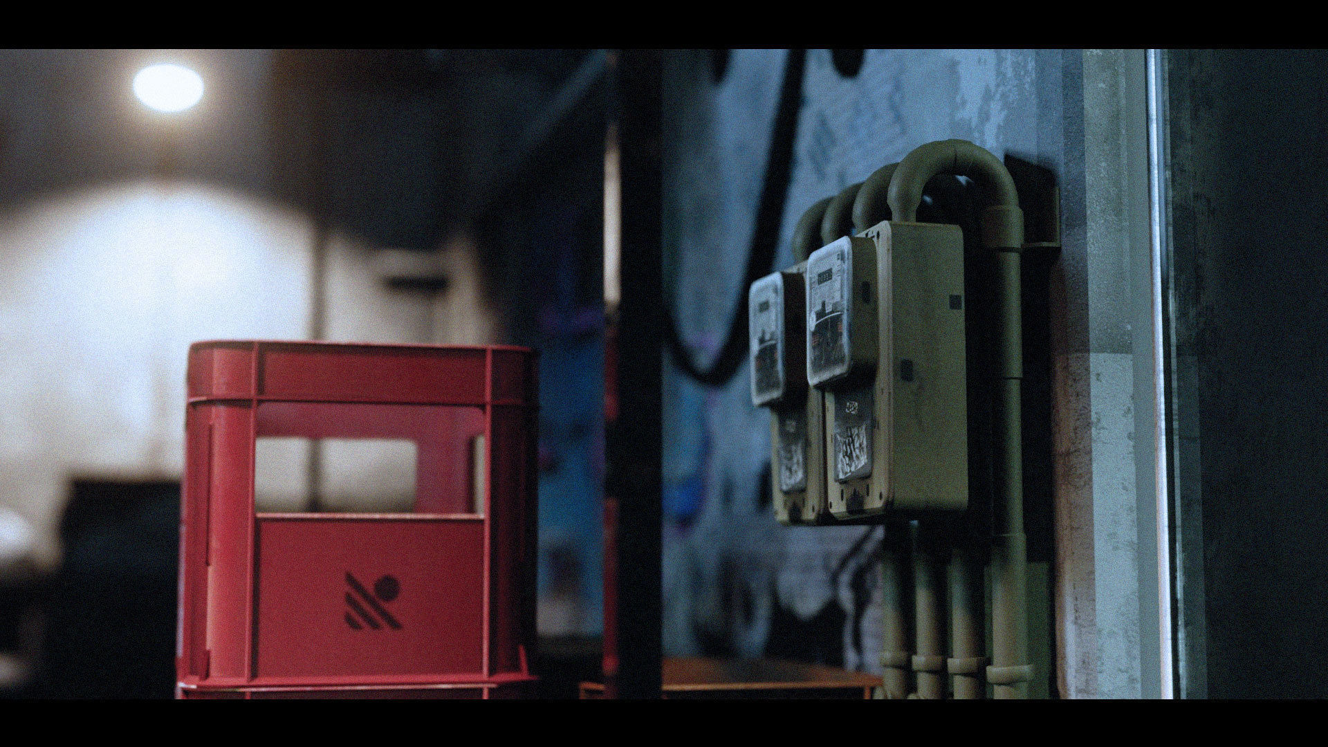 Cyberpunk Abandoned Street 3D model_9