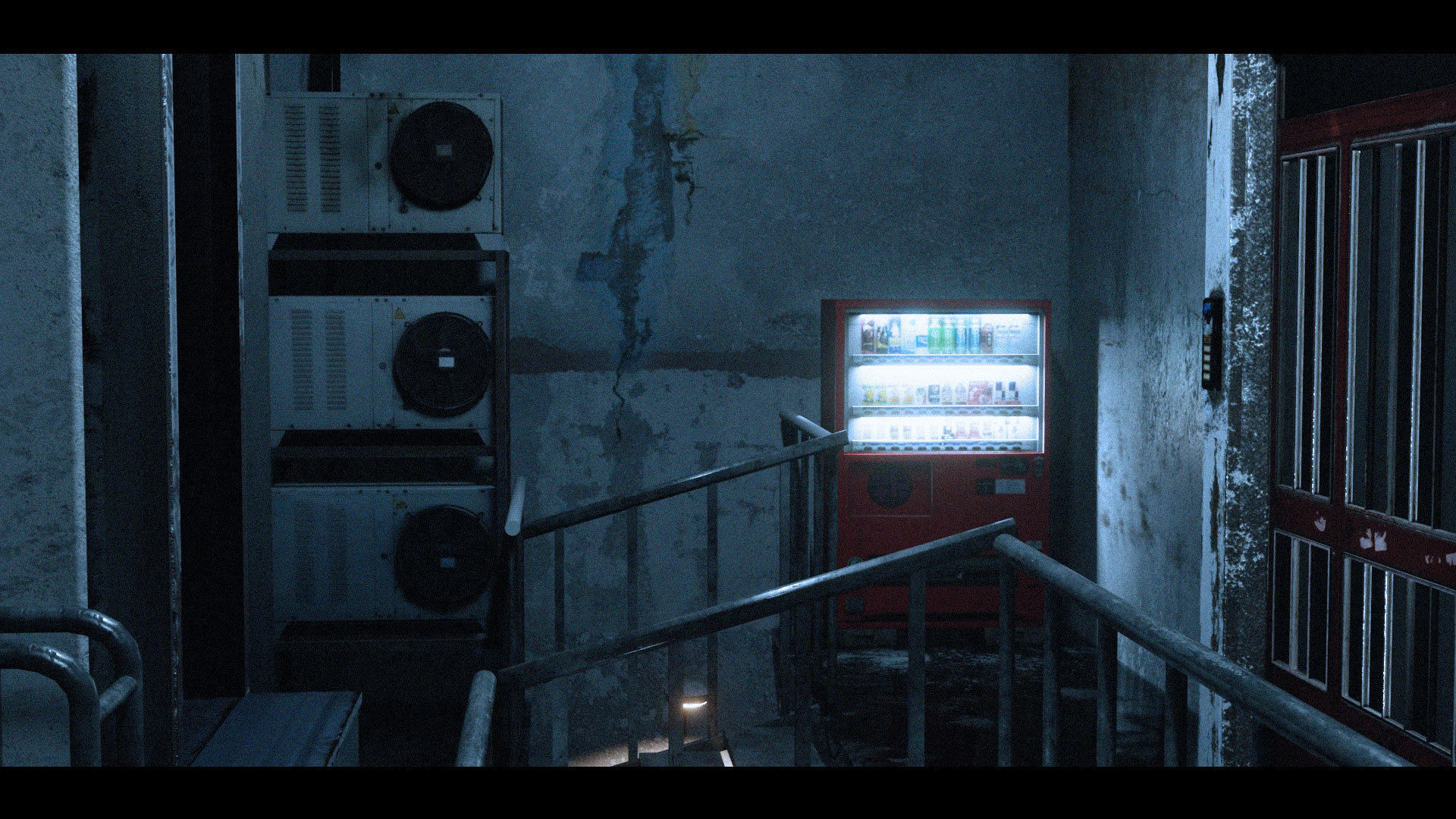 Cyberpunk Abandoned Street 3D model_19